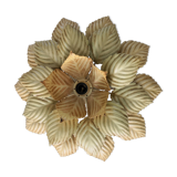 Ceiling wall lamp flower of the 70s