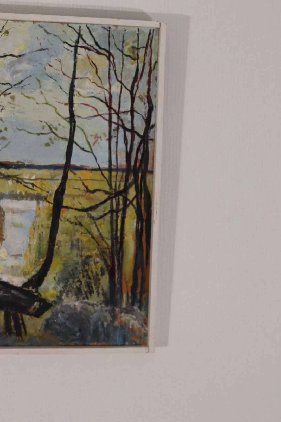 Paysage avec arbres par Harry Sahlin