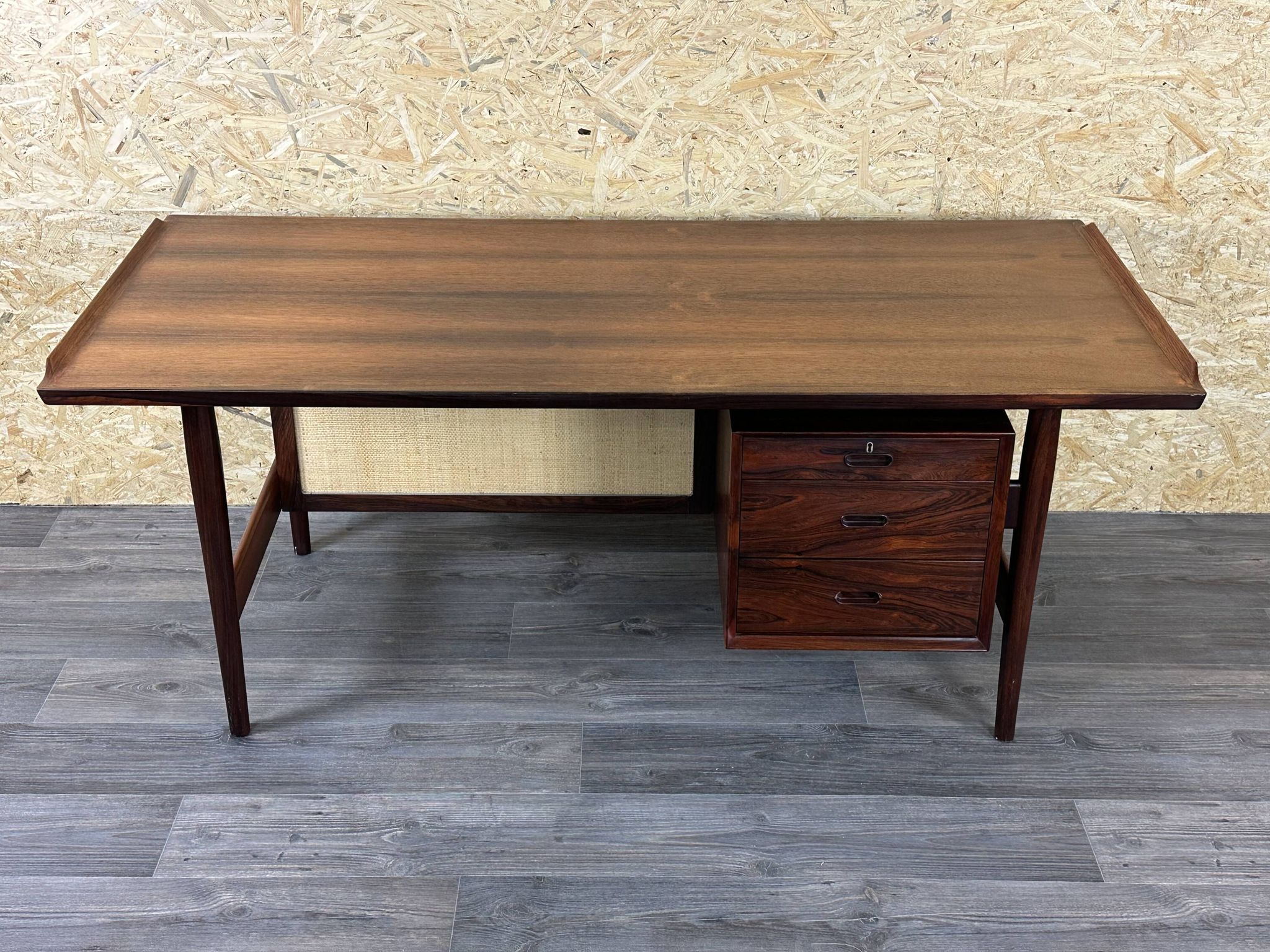 1960s 1970s Rio Rosewood Desk by Arne Vodder for Sibast Furniture