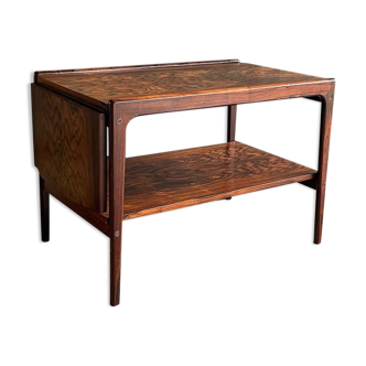 Table basse scandinave en palissandre, 1960s