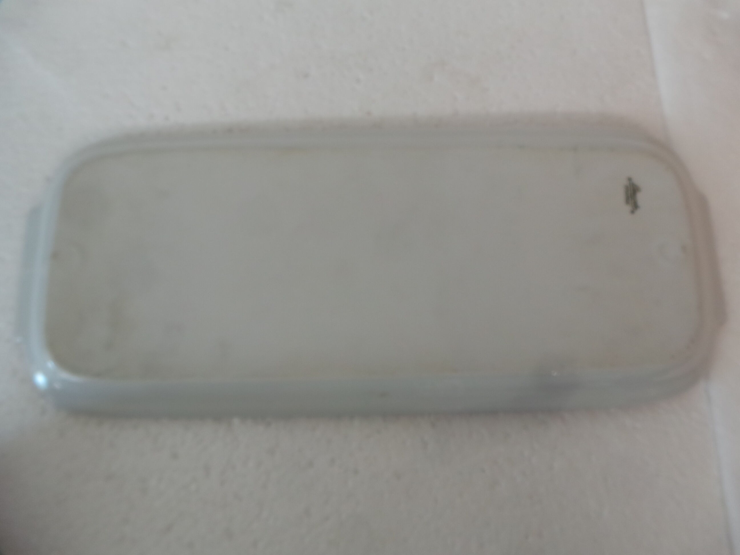 Pink cake dish with floral decoration Limoges