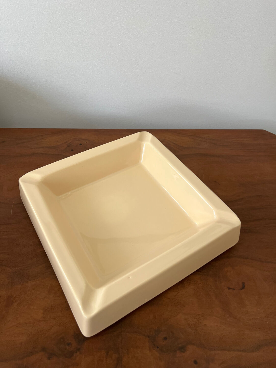 Grand cendrier faïence gien