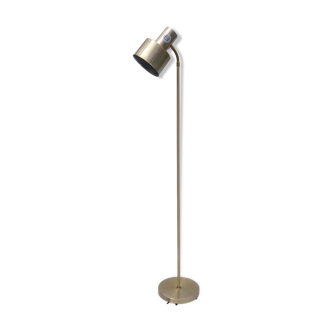 Vintage 20th Century Brass Spotlight Floor Lamp By NAFA, European Plug, 1960's