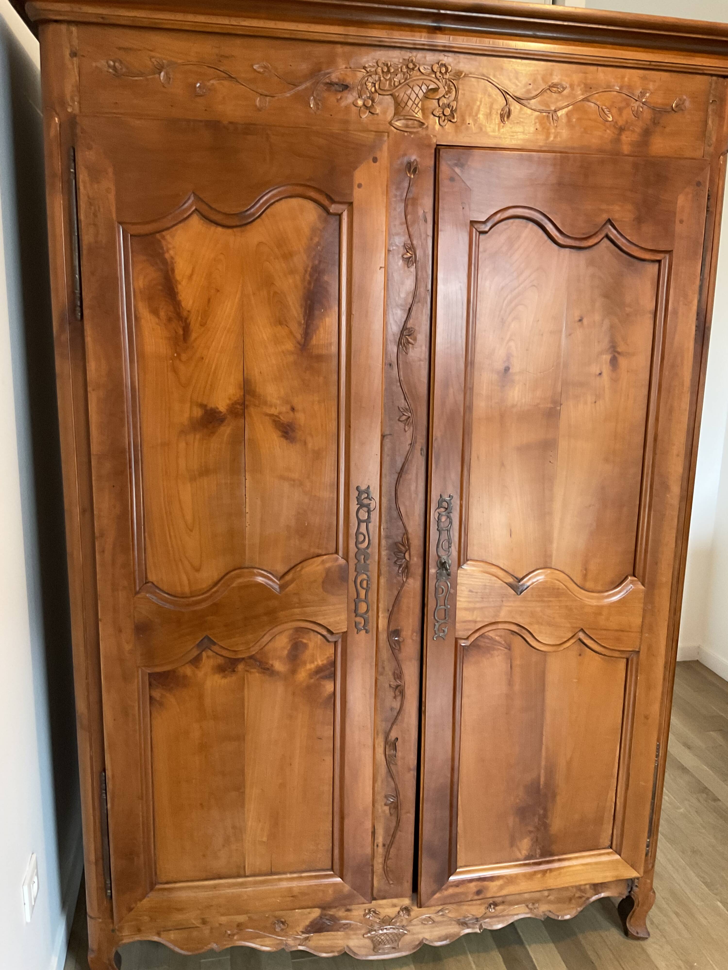 Antique carved cabinet