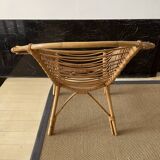 2 rattan chairs