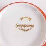 Longchamp red polka dot bowl
