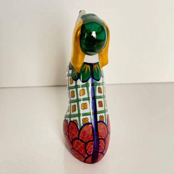 Chien en porcelaine par Lancel