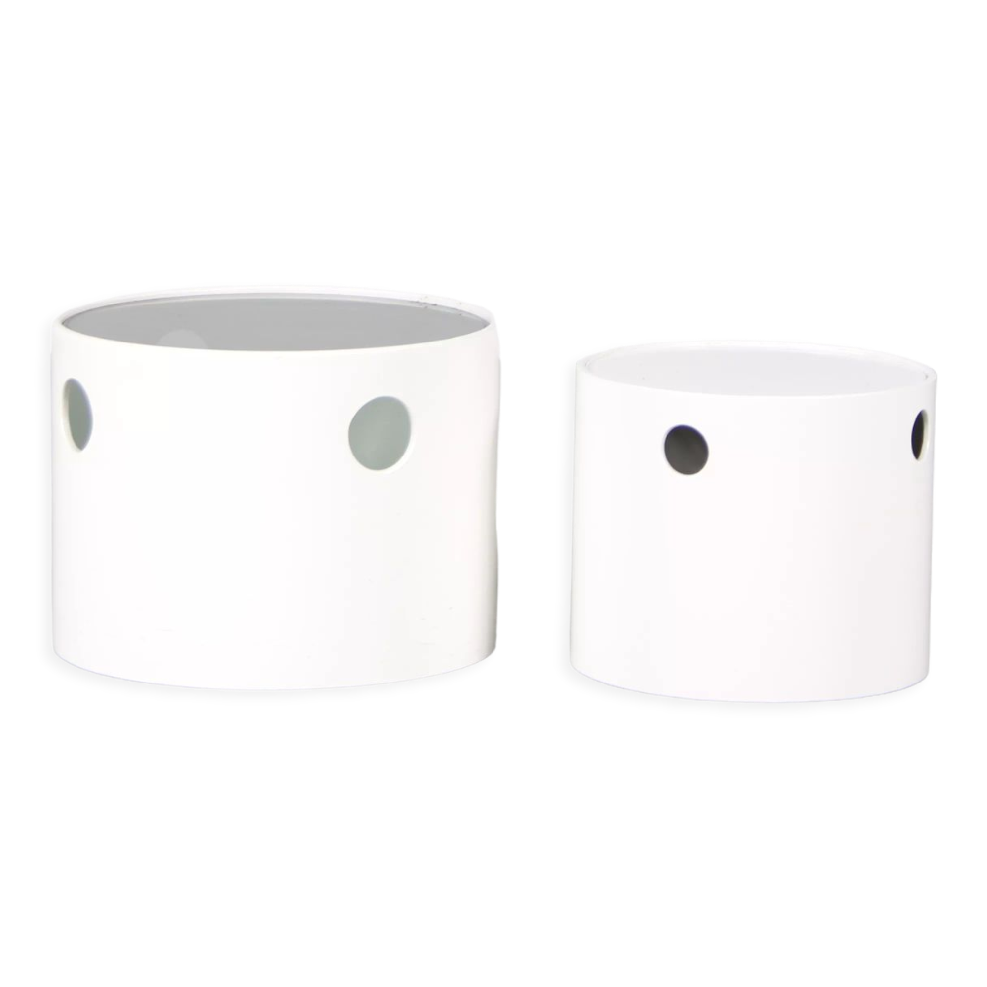 Paire de tables d’appoint par Nebu, Pays-Bas, 1970