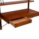 Système mural Royal Teak Poul Cadovius vintage des années 1960 avec 4 armoires