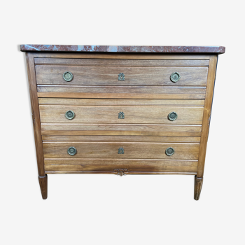 Commode époque Art Déco en noyer