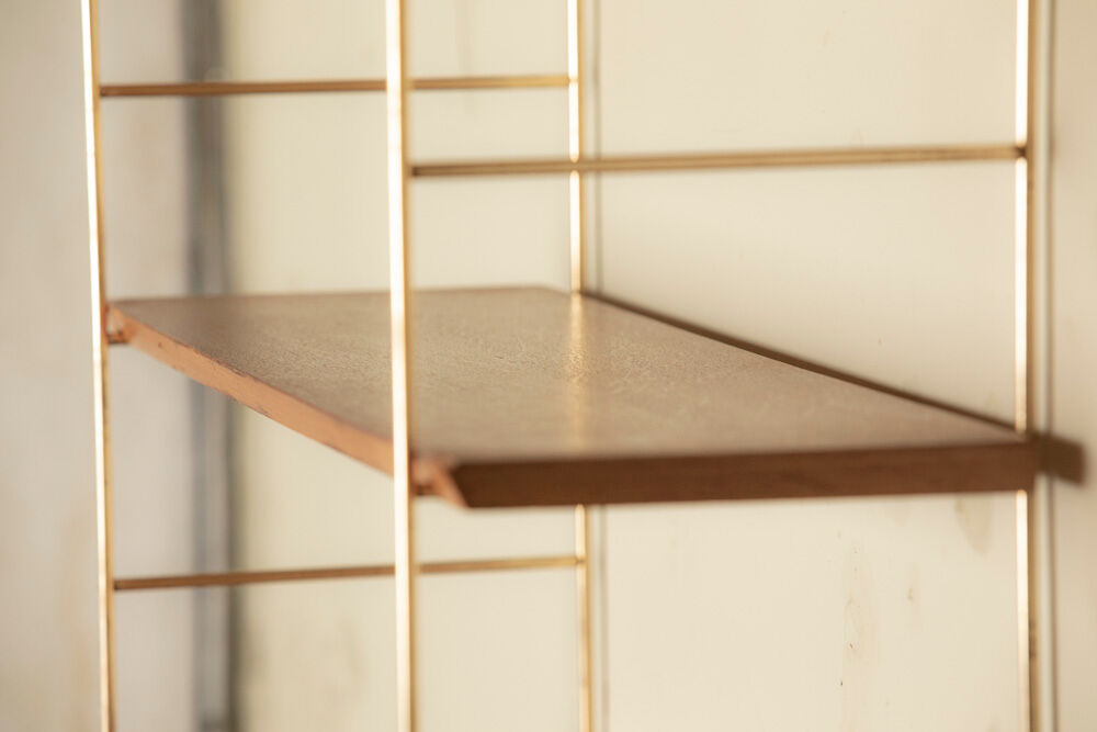 Modular shelves gilded thong