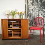 Curtain furniture, storage box