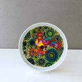 Rosenthal Feuervogel Porcelain Bowl by Björn Wiinblad, Rosenthal Studio Line, Bowl, Plate