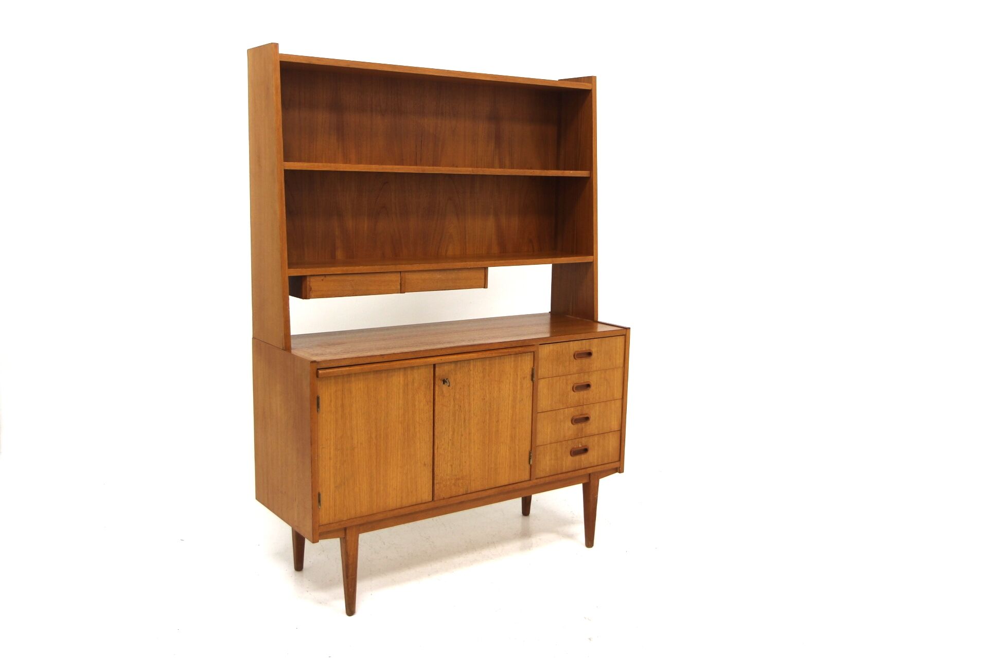Secrétaire scandinave en teck, Suède, 1960