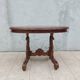 Napoleon III guéridon table in walnut