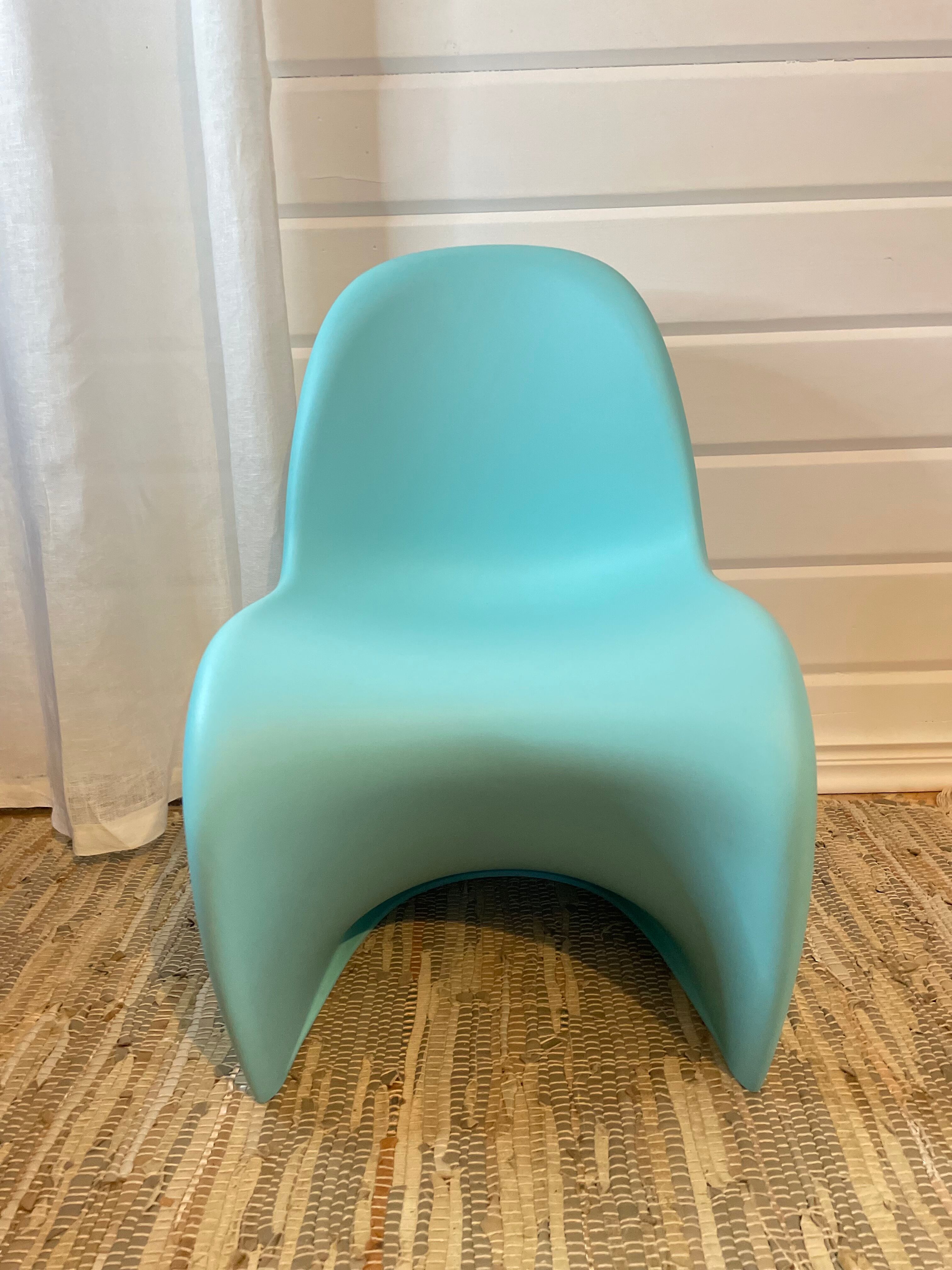Panton Junior, turquoise children's chair Vitra