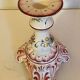 Lot of 2 candlesticks decor vieux strasbourg in earthenware