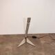 1990s Space Age lamp, nickel-plated brass and aluminium, 40 cm