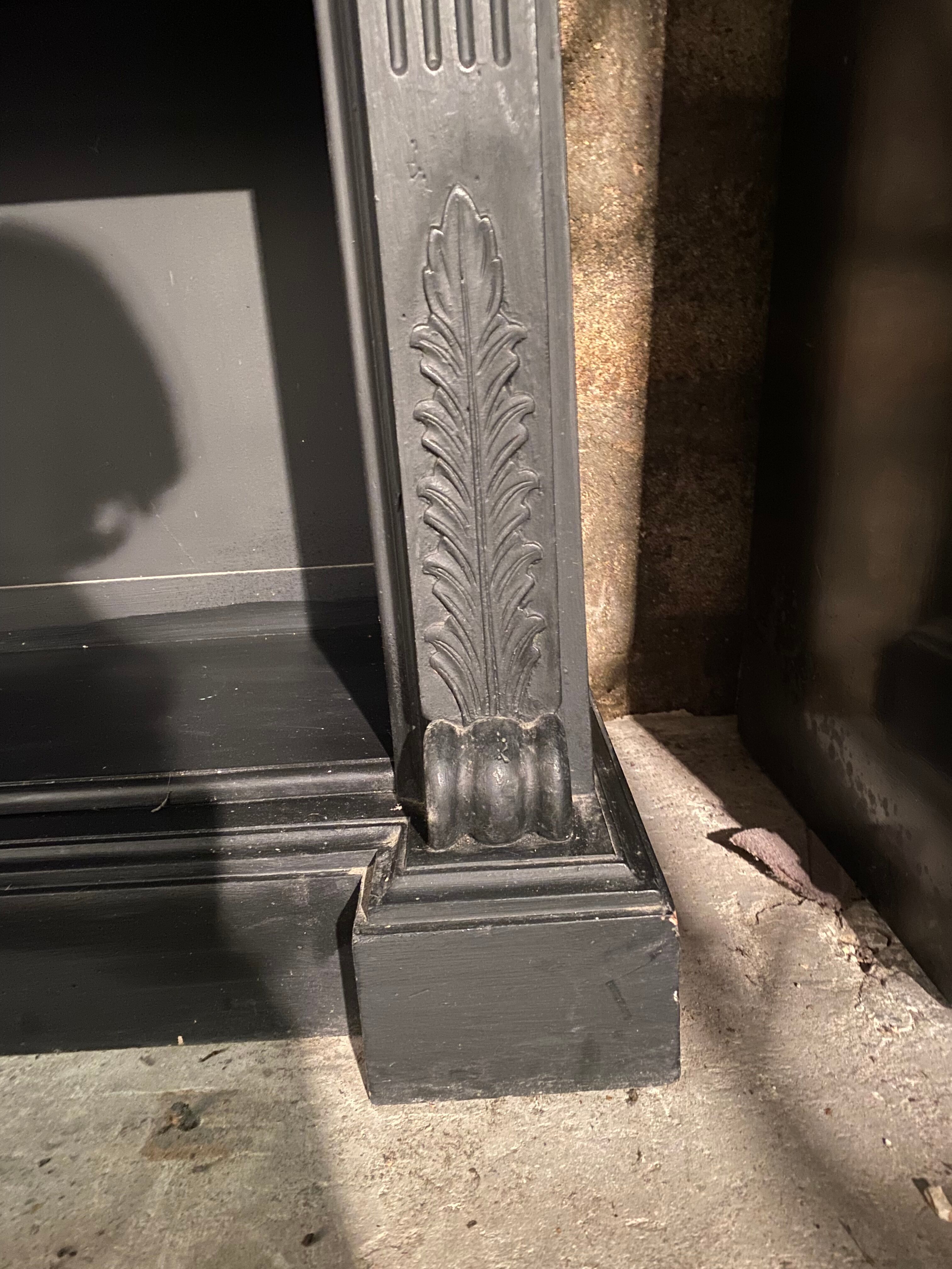 Library style Louis XV black