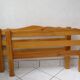 Two pine headboards