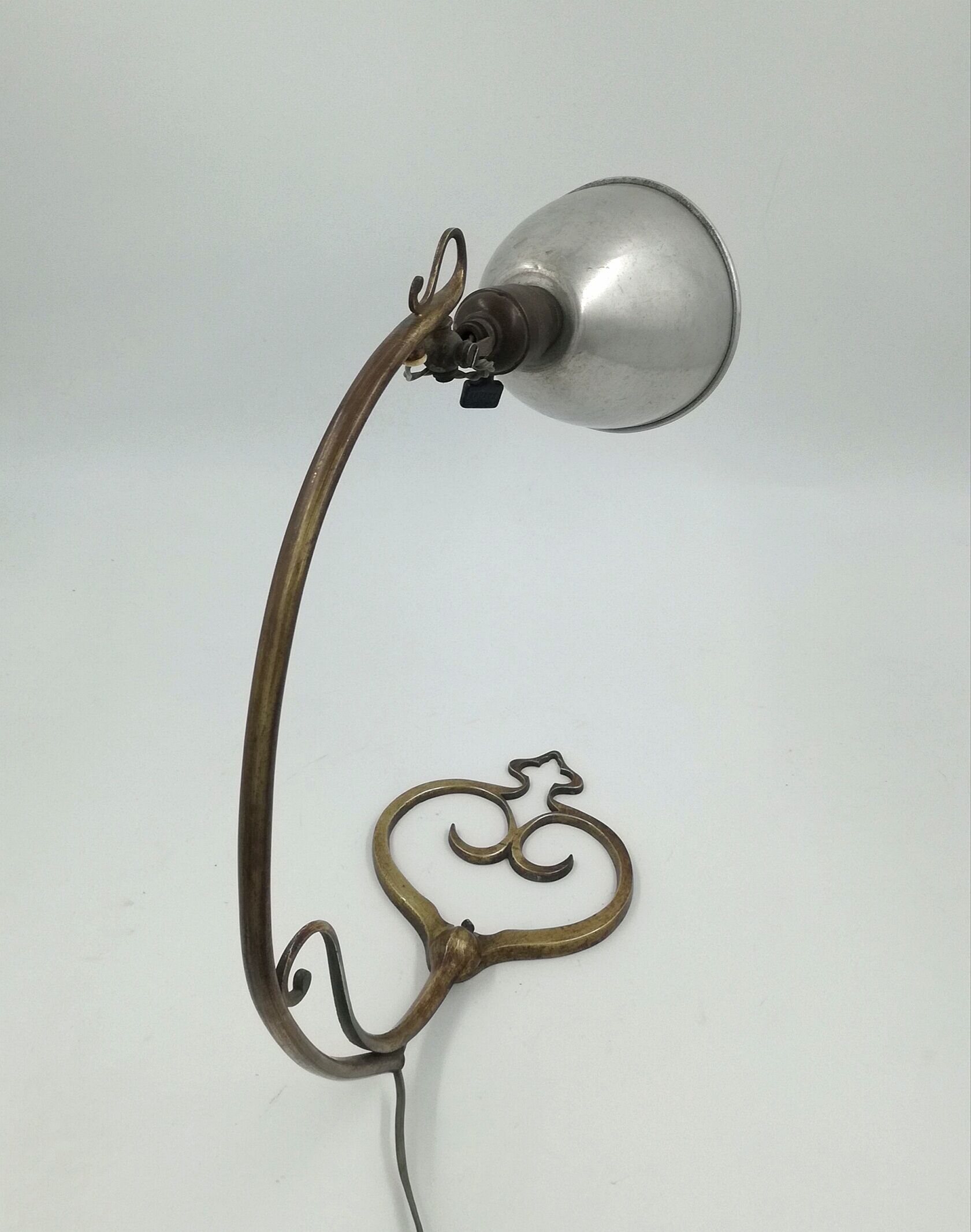 Art deco lamp in brass and bronze 20/30s