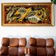 Modernist tapestry, cubist
