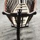 Massive beech cradle crafted XXth