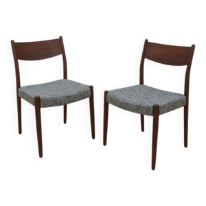 paire de chaises scandinave