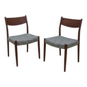 Paire de chaises scandinave