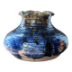 Lucien Talbot-Foucher La Borne vase in blue-brown glazed stoneware