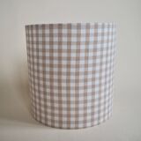 Brown wooden lamp