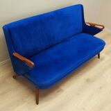 Blue living room set, Danish design, 1960s, designer: Chresten Findahl Brod
