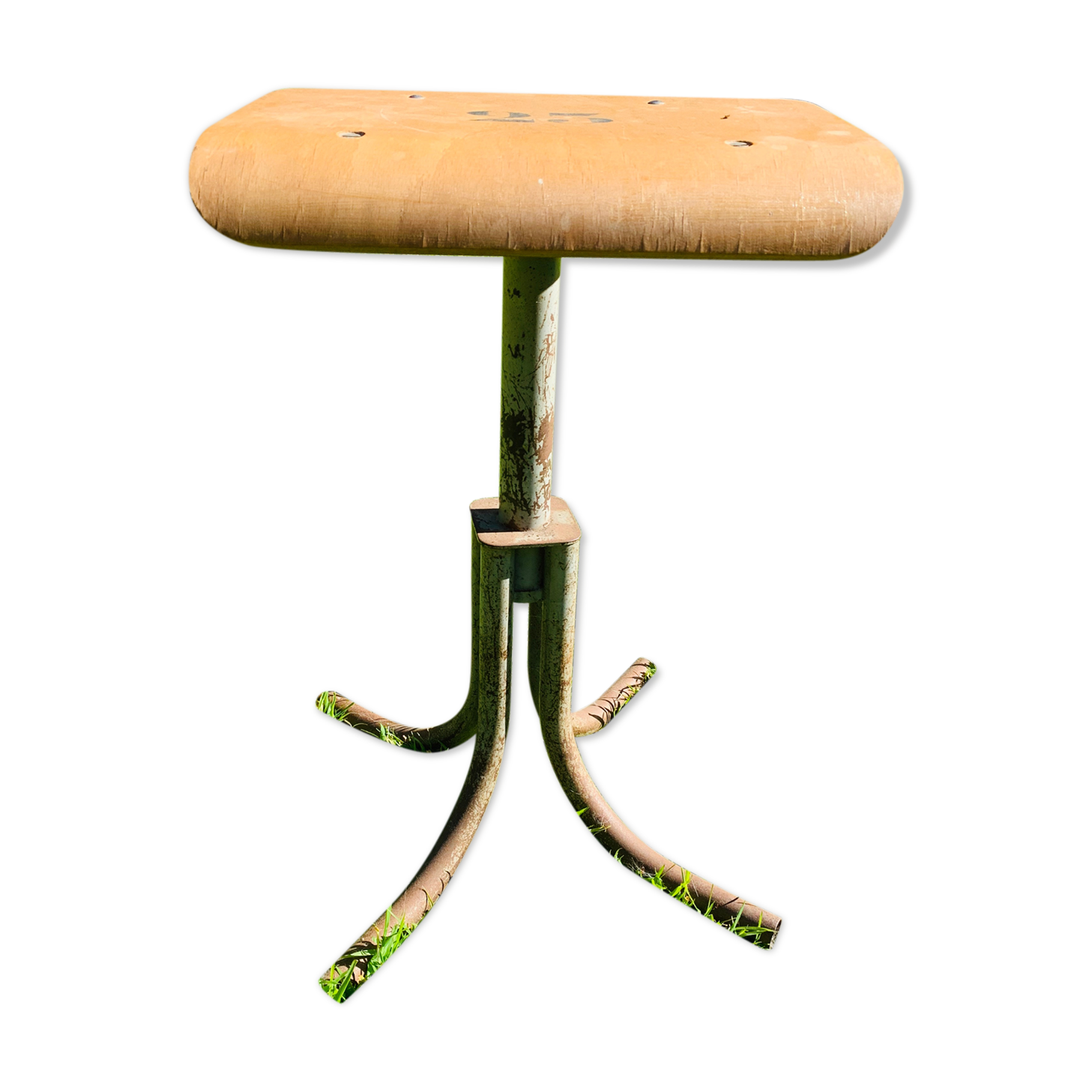 Vintage workshop tabouret