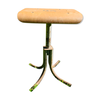 Vintage workshop tabouret