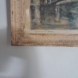 Lithograph Marius Girard