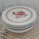 10 assiettes plates anciennes dépareillées