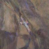 Portrait d’une dame - huile sur toile