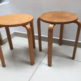 Vintage stool pairs