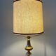 Vintage lamp 70s crystal and brass