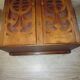 1900 walnut medicine cabinet