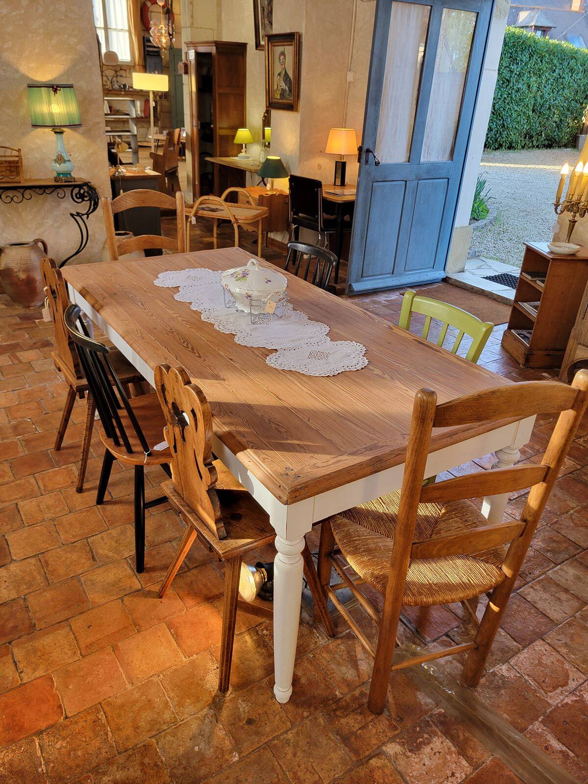 Old farm table
