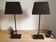 Pair of vintage lamps.