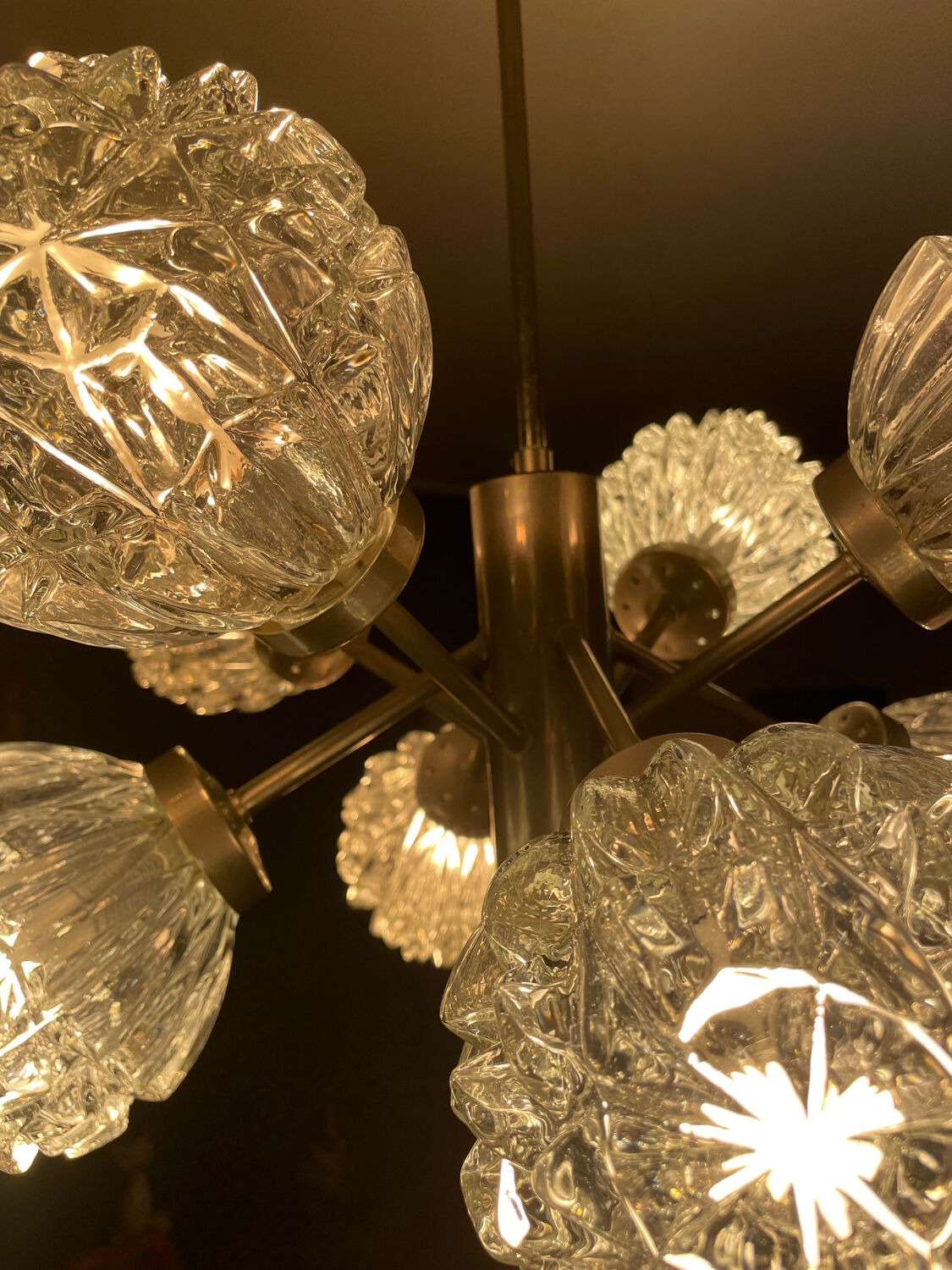 Lustre Space Age Sputnik vintage Richard Essig 1960