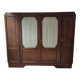 Large antique oak administration cabinet