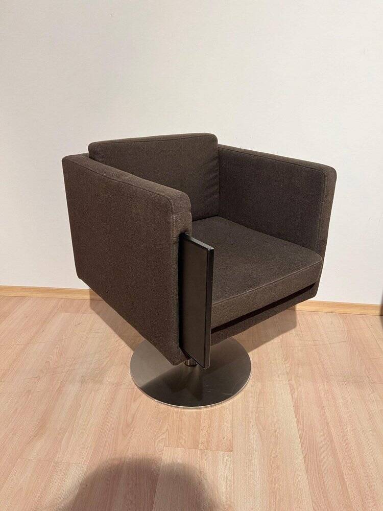 Set of Dutch Cubic Swivel Chairs with Tableau by Lensvelt, 2001