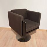 Set of Dutch Cubic Swivel Chairs with Tableau by Lensvelt, 2001