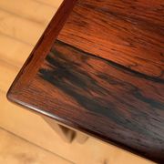 A pair of rosewood side tables Kvalitet Form Funktion Denmark 1960s