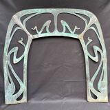 Front of Art Nouveau Fireplace