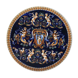Plat en faïence de Gien