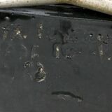 Oval Coffee Table by Stil Keramos with a Colored Lacquered Ceramic Top